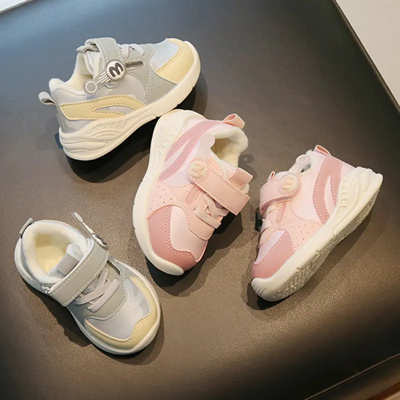 Toddler Sneakers Infant Baby Outdoor Walking Running Winter Trainers Soft Sole Non-slip Kidsnest Kid Boy Girl Sport_voghion.com