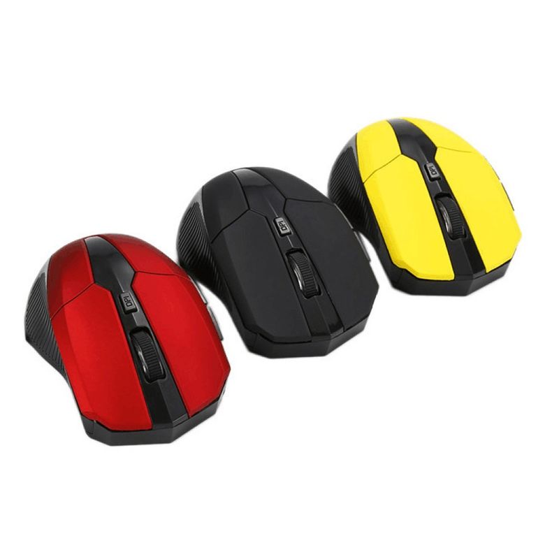 Xinweiqing 2.4GHz 1600 DPI Ergonomic Wireless Optical Mouse USB 2.0 Receiver for PC Laptop_voghion.com