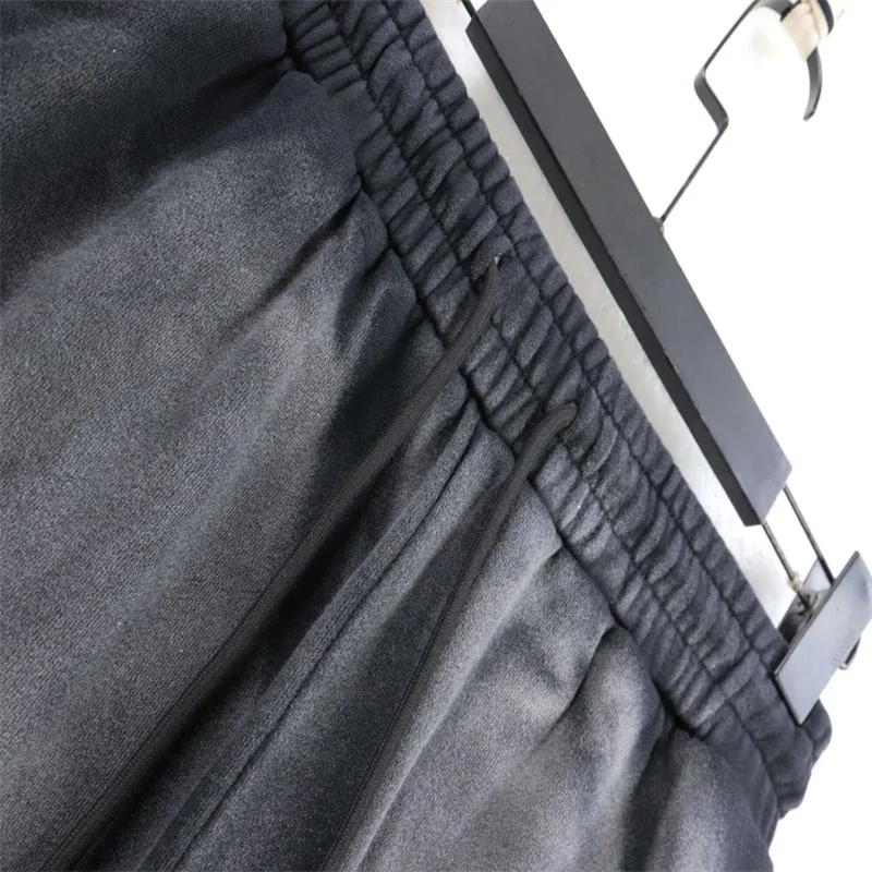 Herr Joggers Casual Dam Joggingbyxor Byxor Svarta Jogger Joggingbyxor_voghion.com