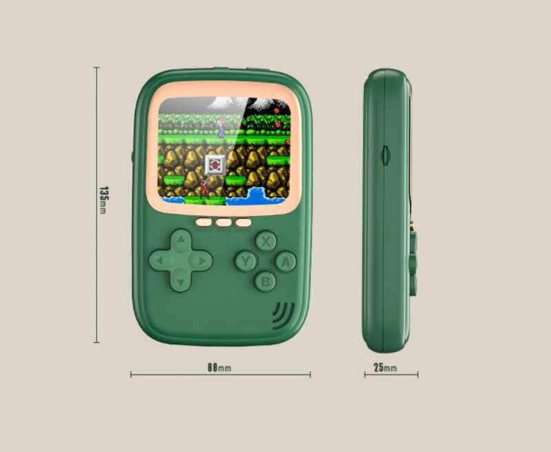New 500 In One Mini Version GAME Mobile Power Bank INS Handheld Game Console_voghion.com