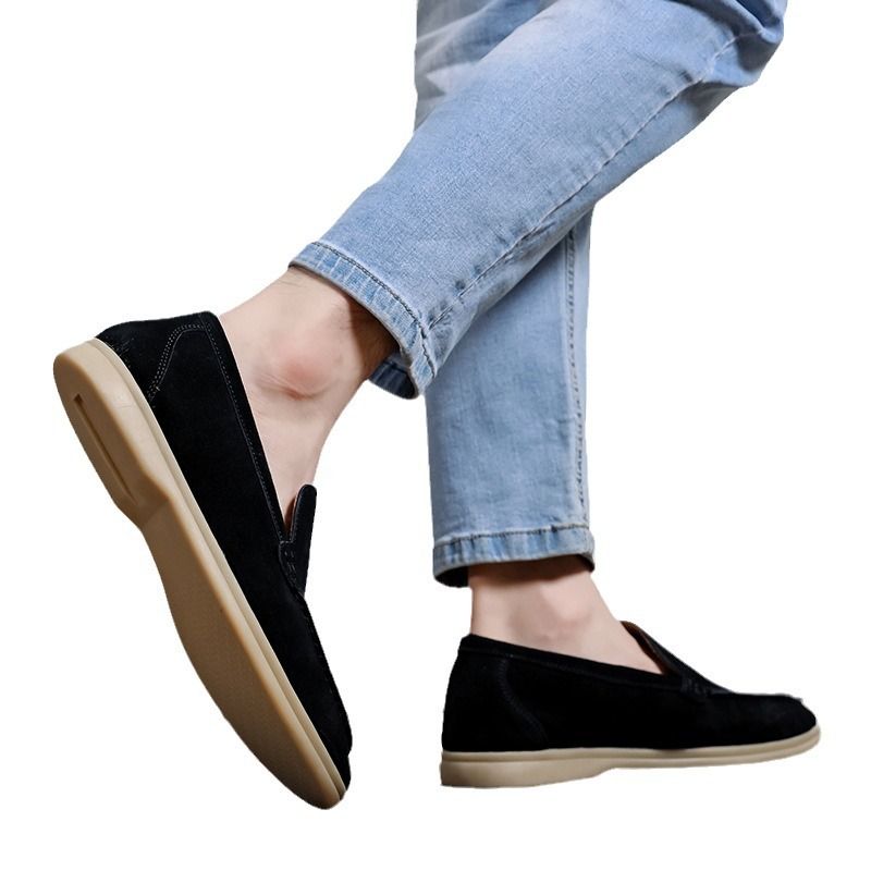 Herbstneue Low-Cut Loafer für Herren aus Wildleder - Stilvoll und bequem_voghion.com