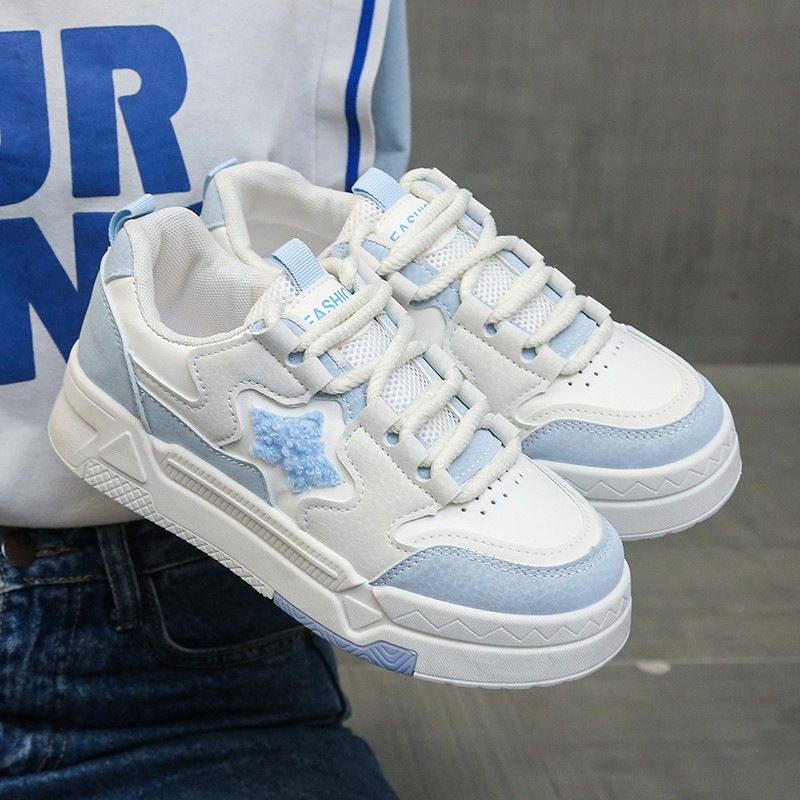 Star Little White Women New Edition Board pentru studenți primăvara și toamna cu fund gros casual sport la modă single_voghion.com