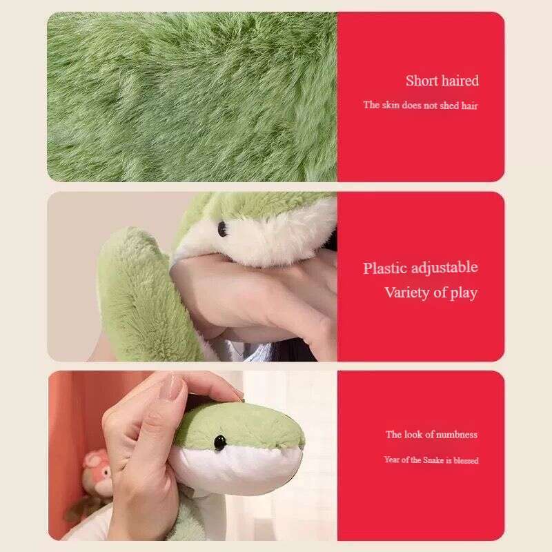 Malá zabalená dětská holčička, roztomilá plyšová hračka, zábavná látková panenka, kreativní maskot roku hada_voghion.com