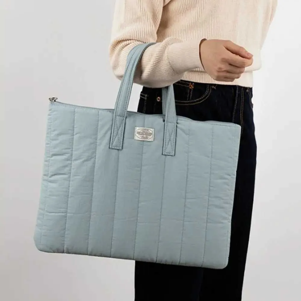 Niedliche Laptop-Handtasche, stoßfest, 11 13 14 15 Zoll, Notebook-Tasche, große Kapazität, atmungsaktiv, für iPad/Buch/Xiaomi/LenovoC24111_voghion.com