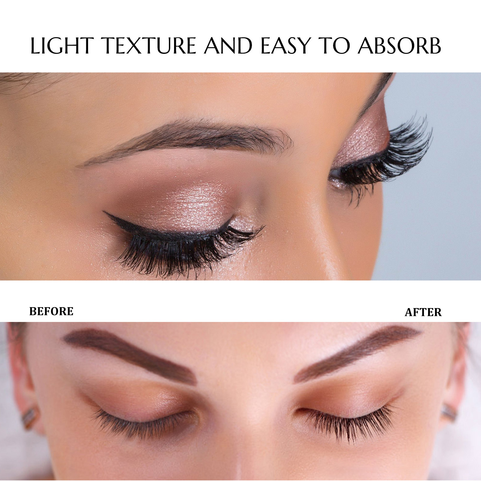 EELHOE eyelash solution is naturally beautiful, slender, mild, dense, dark, curly, and long-lasting without smudging_voghion.com