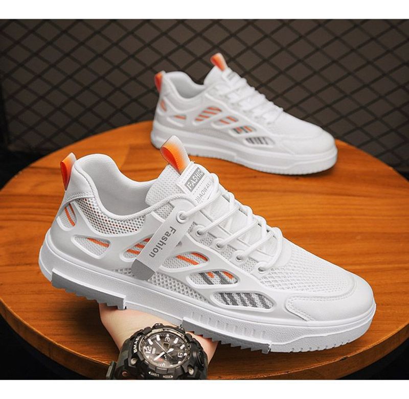 Scarpe sportive traspiranti in mesh da uomo per escursionismo_voghion.com