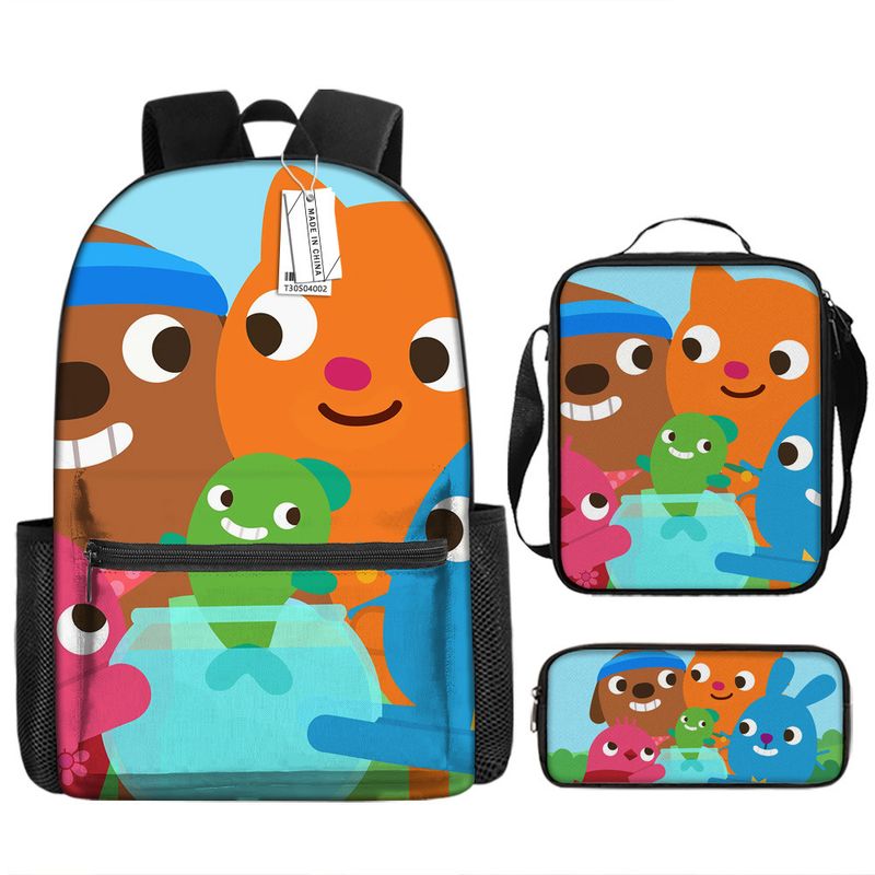 Saige Kinder Schulrucksack 3-tlg. Set Mini Companion Bedruckt_voghion.com