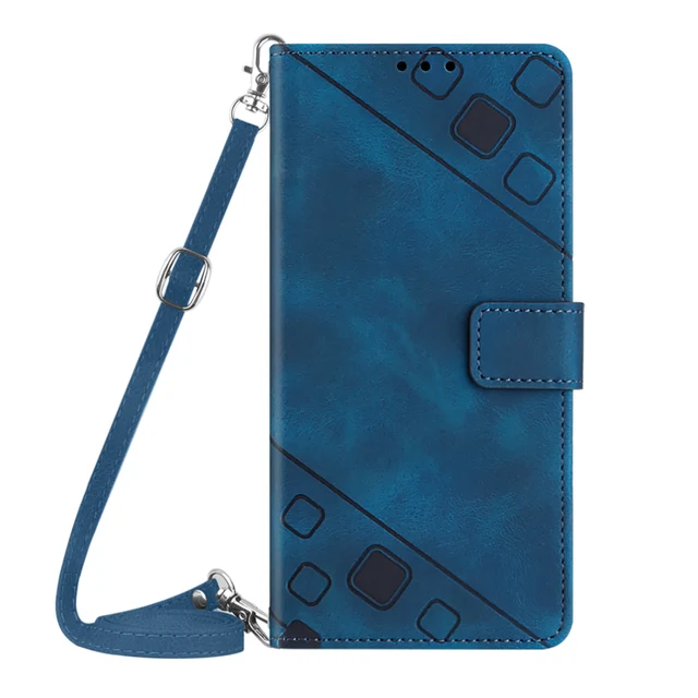 Crossbody Strap Flip Hülle Fir OPPO Find X5 Lite Reno 8 7 Realme 10 C35 C55 9i 9 Pro Plus A54 Lieder Portemonnaie Kaarteband_voghion.com