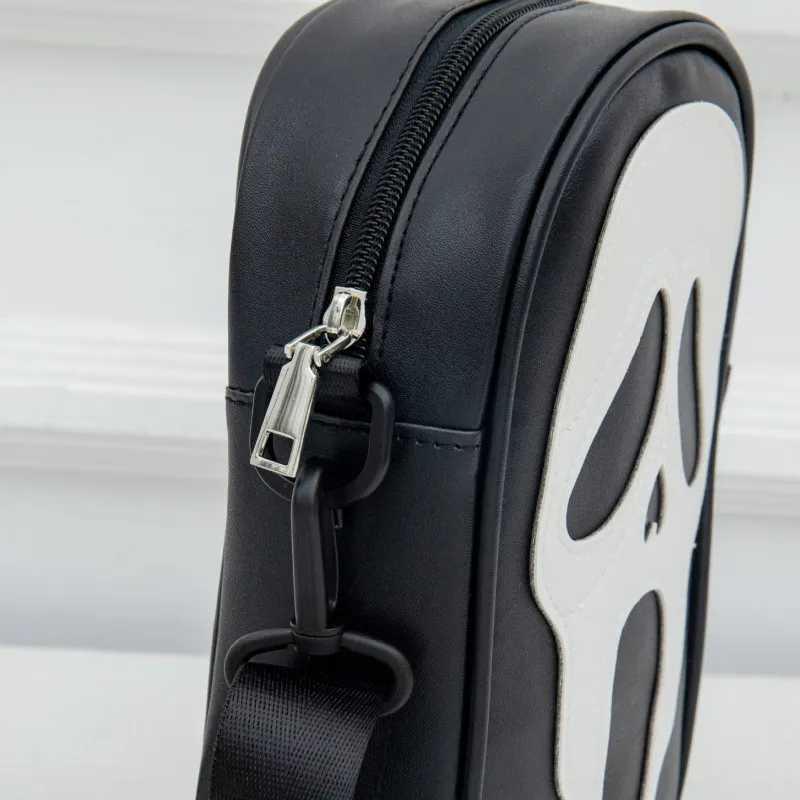 Y2K Vintage Shoulder Halloween Funny Lovely Devil Ghost Bag Ladies Leather Zip Purse PU Handbags Women Crossbody Bags_voghion.com