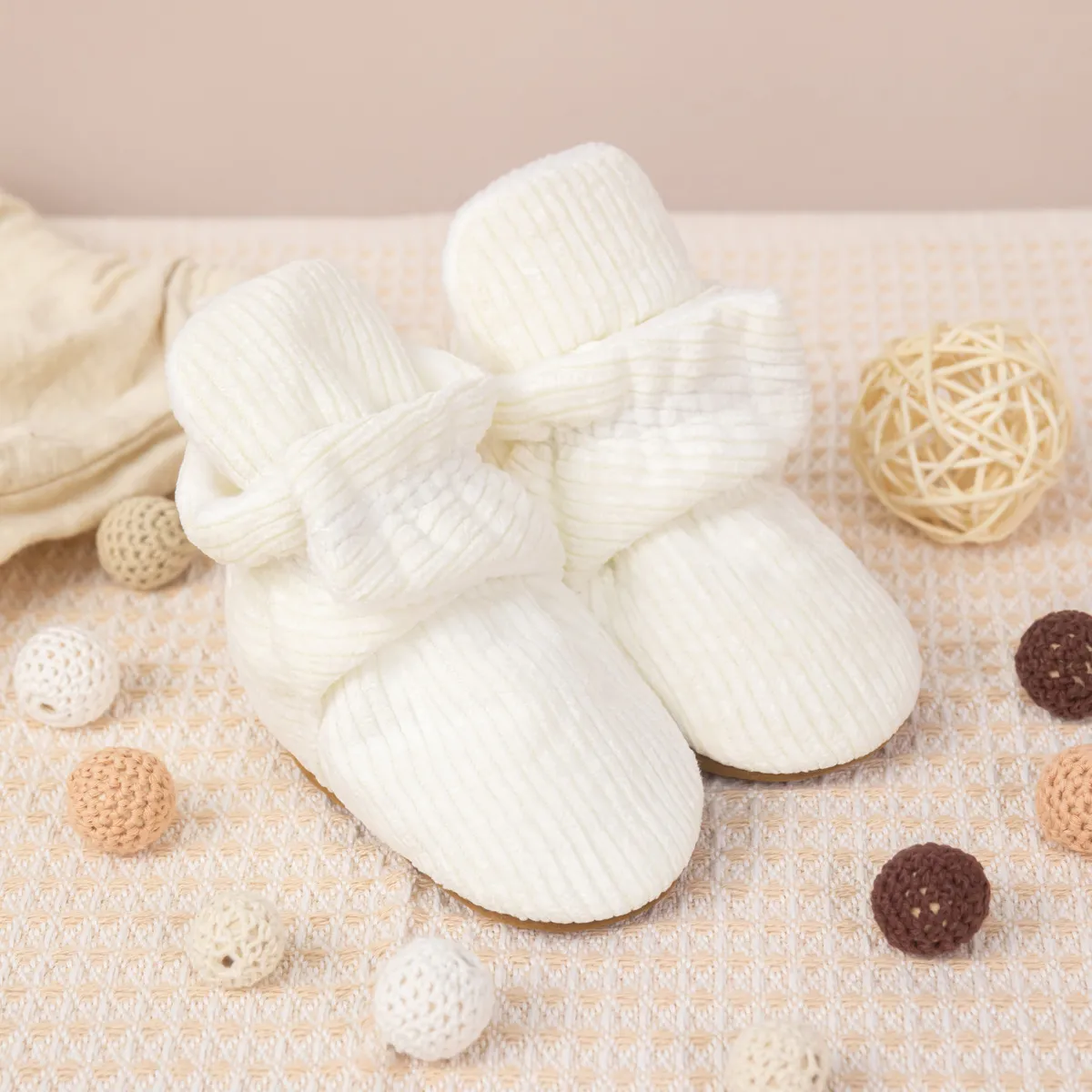 Baby Boots Winter Warm Non-slip First Steps Shoes For Infants_voghion.com