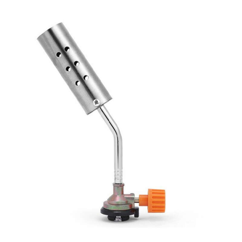 Stainless Steel Card Type Outdoor Barbecue Cooking Portable Handheld Lighter Inverted Spray Gun Head_voghion.com