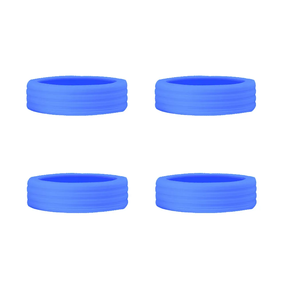 4Pcs Silicone Suitcase Caster Shoes Protector Lage Wheels Cover Reduce Noise Travel Accessories_voghion.com
