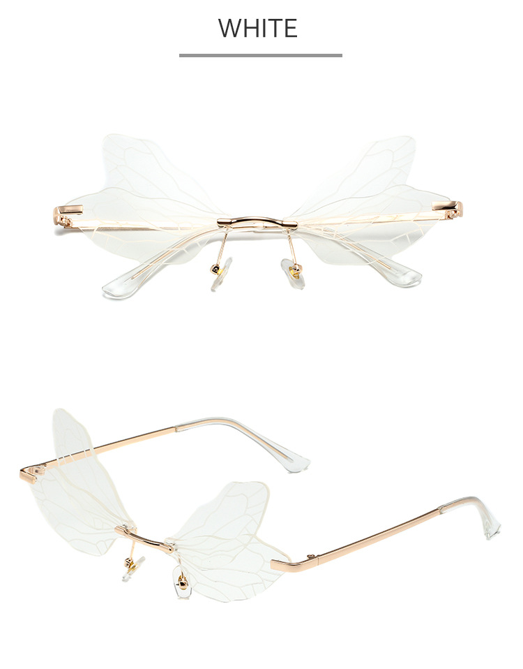 Dragonfly Wing Sunglasses For Women – Trendy Gradient Catwalk Style_voghion.com