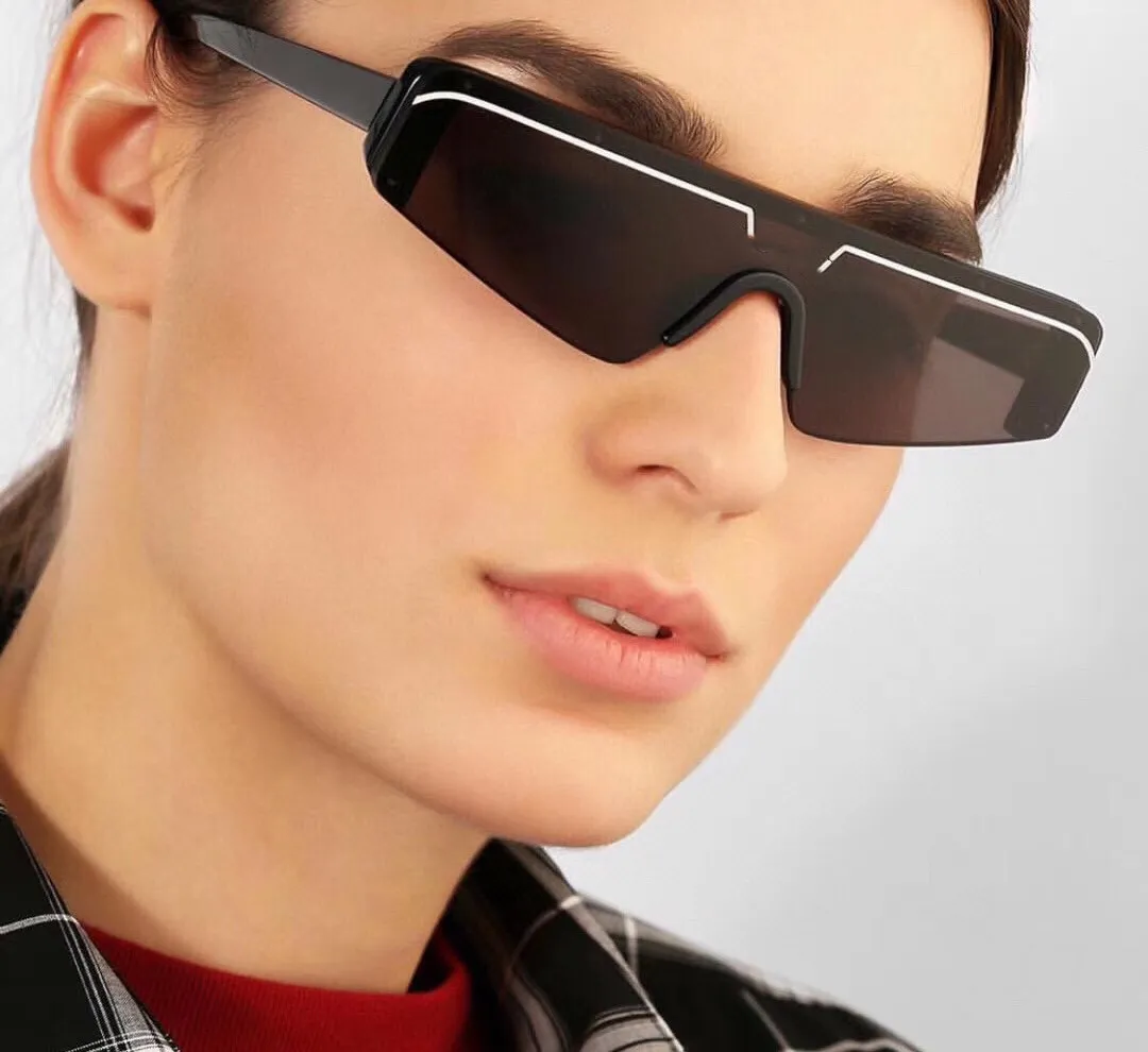 Sunglasses for Women style 0003 S Rectangle Anti-Ultraviolet Retro Plate Rectangular square Frame Unisex fashion_voghion.com
