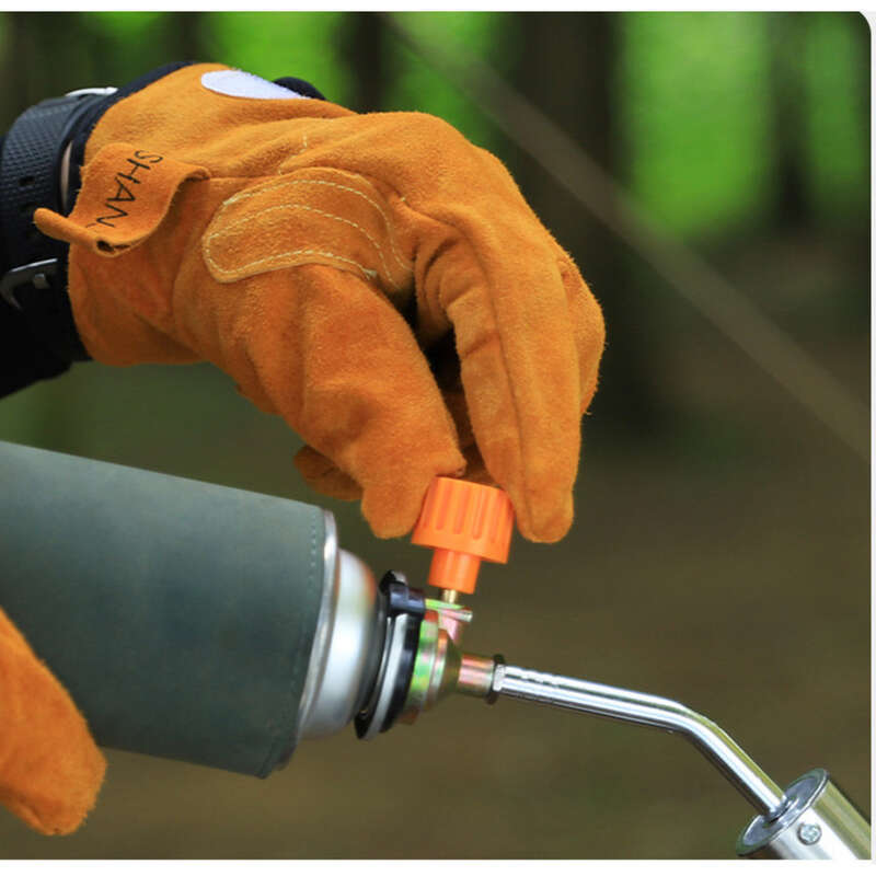 Stainless Steel Card Type Outdoor Barbecue Cooking Portable Handheld Lighter Inverted Spray Gun Head_voghion.com