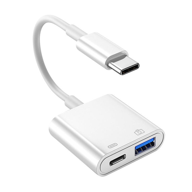 Xinweiqing cu port de încărcare, cititor de carduri, adaptor multifuncțional de tip C mascul la USB feminin, plug and play, 500mA_voghion.com