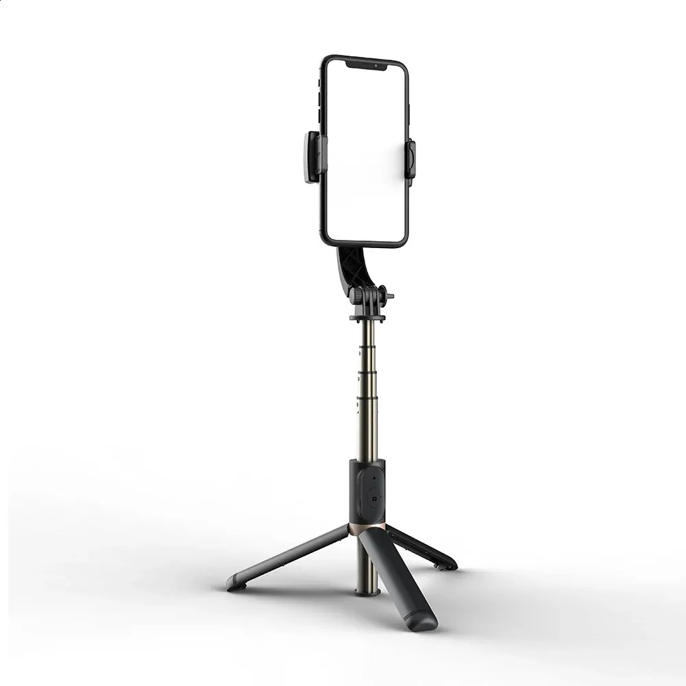 Q08 Bluetooth-ühilduv käeshoitav stabilisaator alumiiniumisulamist kokkupandav gimbal kaasaskantav teleskoop telefonihoidja videosalvestuseks 241220_voghion.com