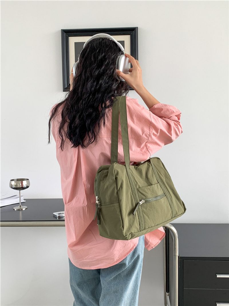 Tragetasche Damen Reißverschluss, Turntasche mit Fächern, Laptop-Arbeitstasche, Krankenschwester-Tanz-Yoga-Tasche für_voghion.com