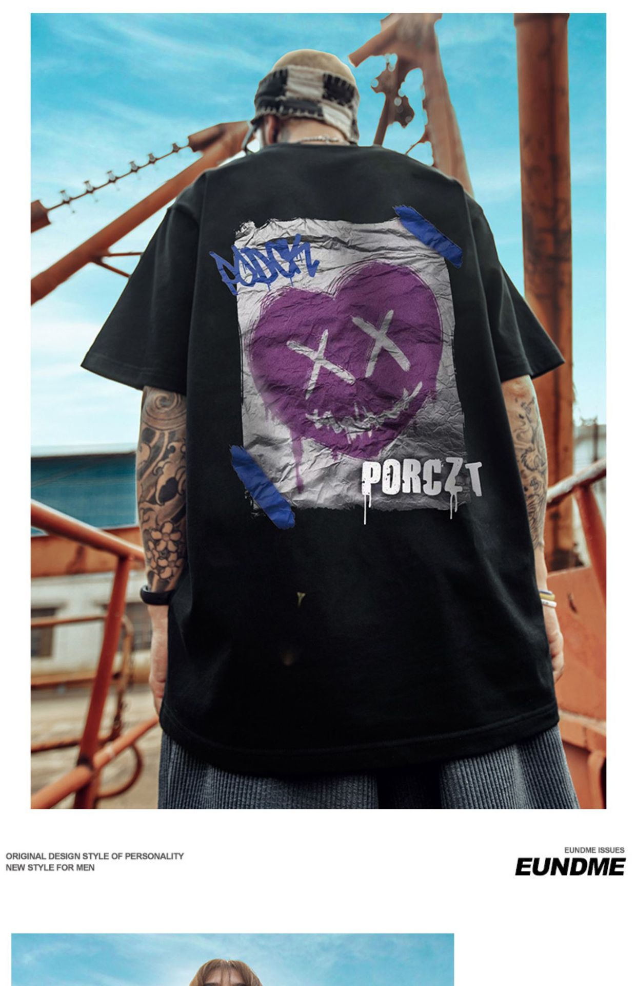 Herr t-shirt plus size ledig passform rund hals casual stil_voghion.com
