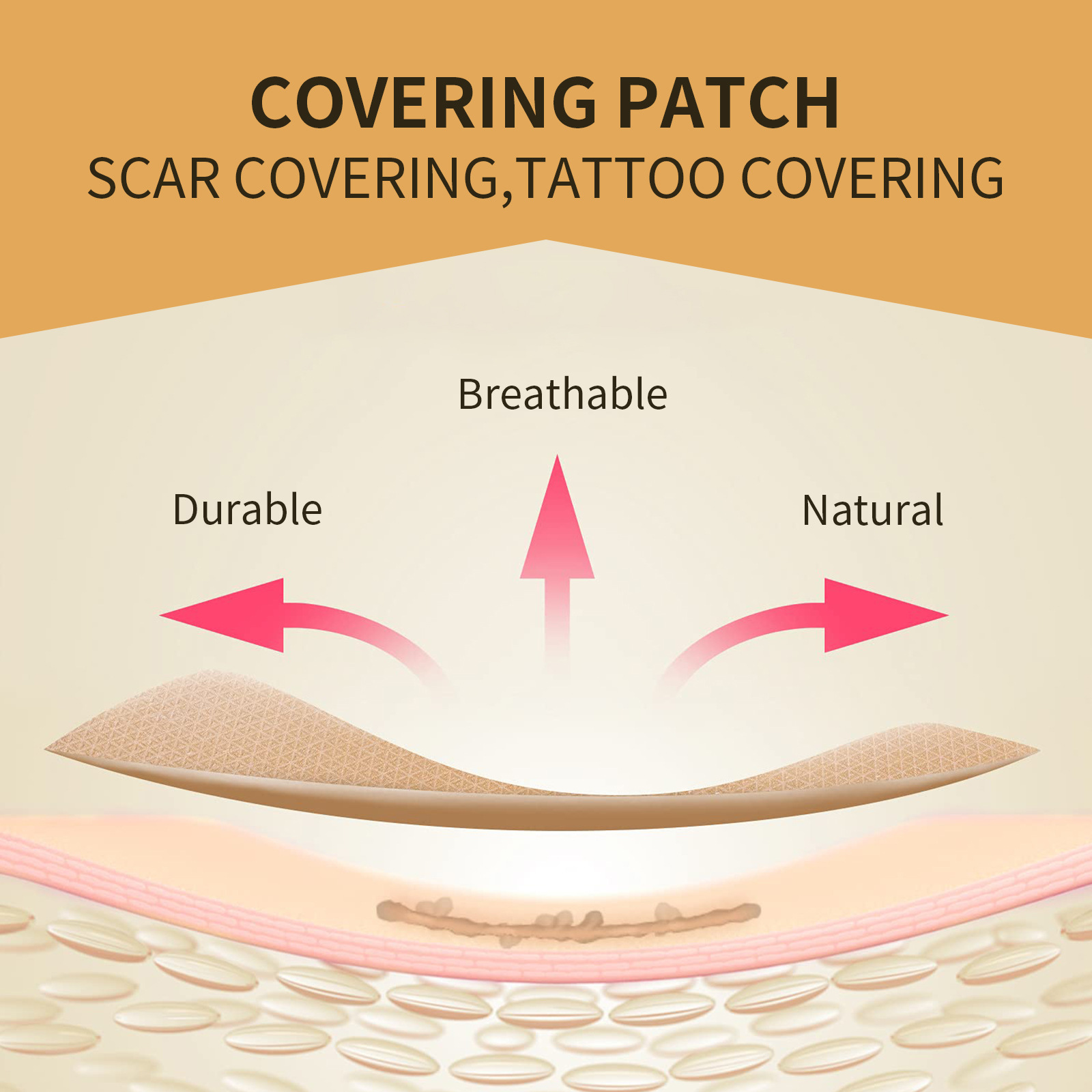 Jayswing tattoo scar concealer invisible waterproof skin color mask sticker_voghion.com