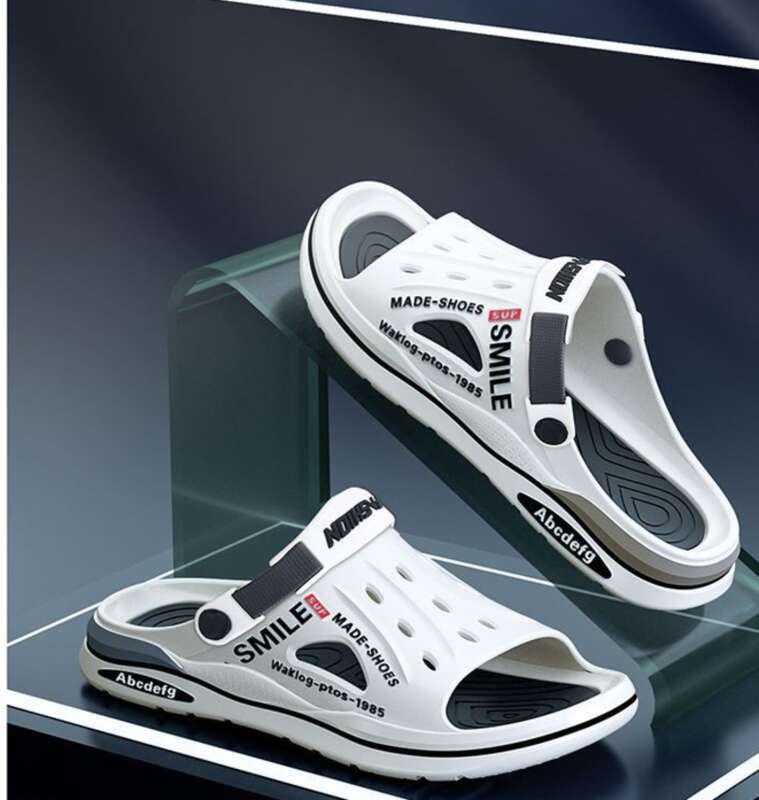 Pantofole traspiranti, abbigliamento estivo da uomo per l'esterno, fondo spesso antiscivolo, sandali sportivi estivi_voghion.com