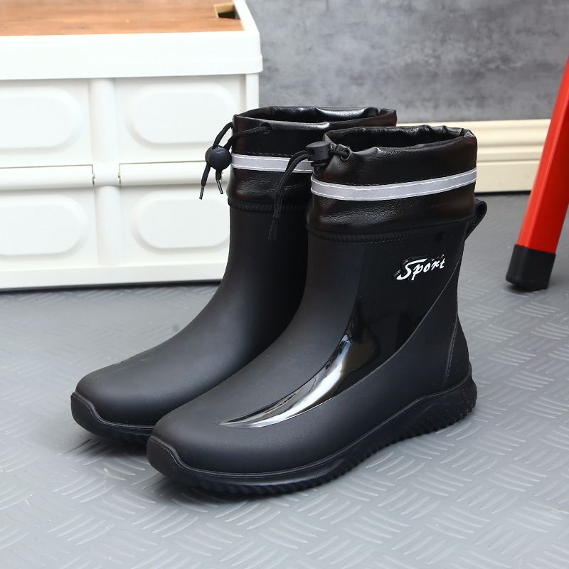 Scarpe antipioggia corte alla moda per uomo_voghion.com