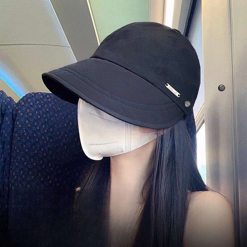 Duck Tongue Fisherman Hat, Women's Spring And Autumn Sunscreen, UV Protection, Foldable Sun Hat_voghion.com