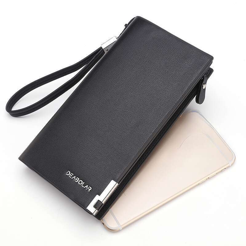 Lange Brieftasche Mode Handheld Koreanische Hohe Kapazität männer Handy Tasche_voghion.com