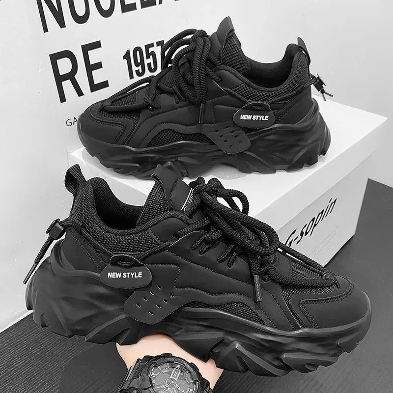 Uomo Running Old Dady Shock Absorption Light Jogging Sneakers per Uomo Outdoor Casual Walking Sport Tennis Scarpe 240809_voghion.com