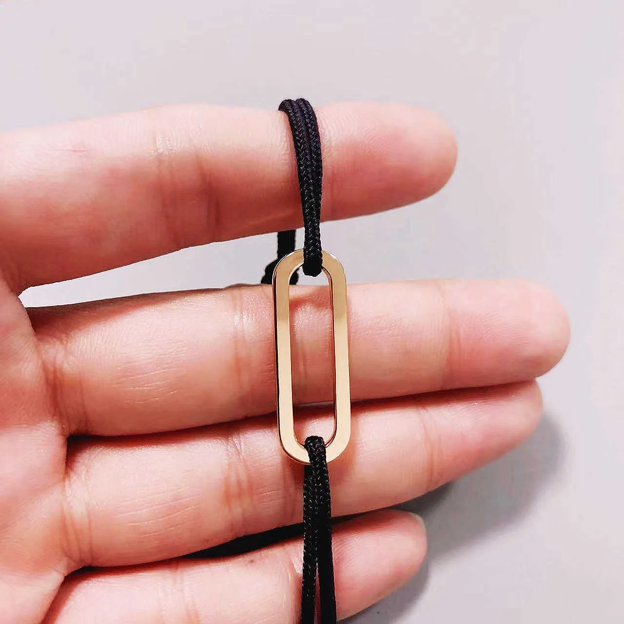 Charm Bracelets French Design menottes Bracelet sur cordon Maillon Sier Solid High Quality Jewelry Gift Wholesale Free_voghion.com