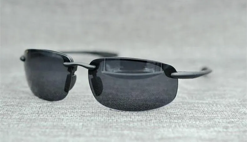 Wholesale-Fashion Style 407 Men Women Polarized Sunglasses Super Light With Box Case Cloth_voghion.com