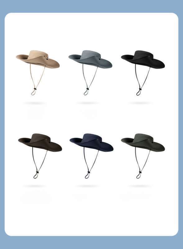 Full Of Western Charm! Women's Summer Outdoor Hiking Camping Fishing, Lightweight Breathable Mountaineering Hat_voghion.com
