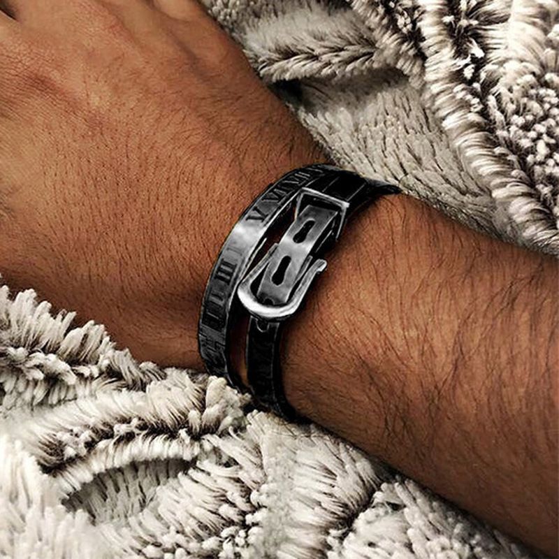 Bracciale 1pz Lucky Clover Panda femmina Jane bianco e nero Oro rosa_voghion.com