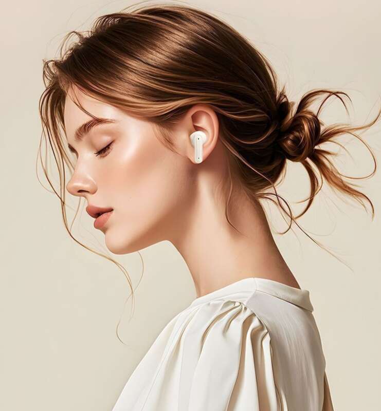 【5,846 milioni di persone collezionano questo marchio】 Auricolari Bluetooth Tianyu TY-FG78 Riduzione del rumore digitale wireless Nuovo gioco_voghion.com