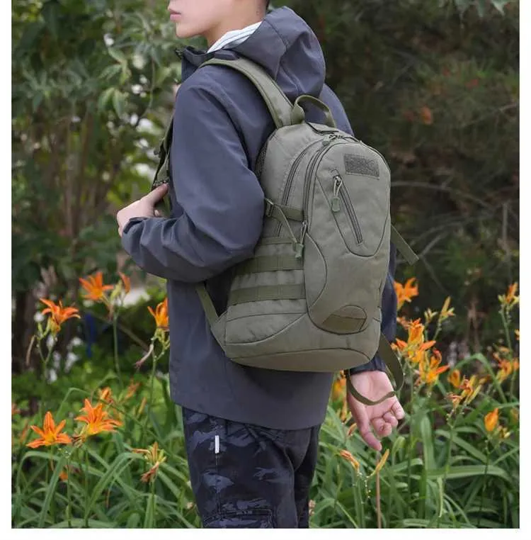 Nouveau sac à dos de camouflage militaire Sparrow d'extérieur pour hommes et femmes, sac d'assaut tactique d'équitation Ba241107_voghion.com