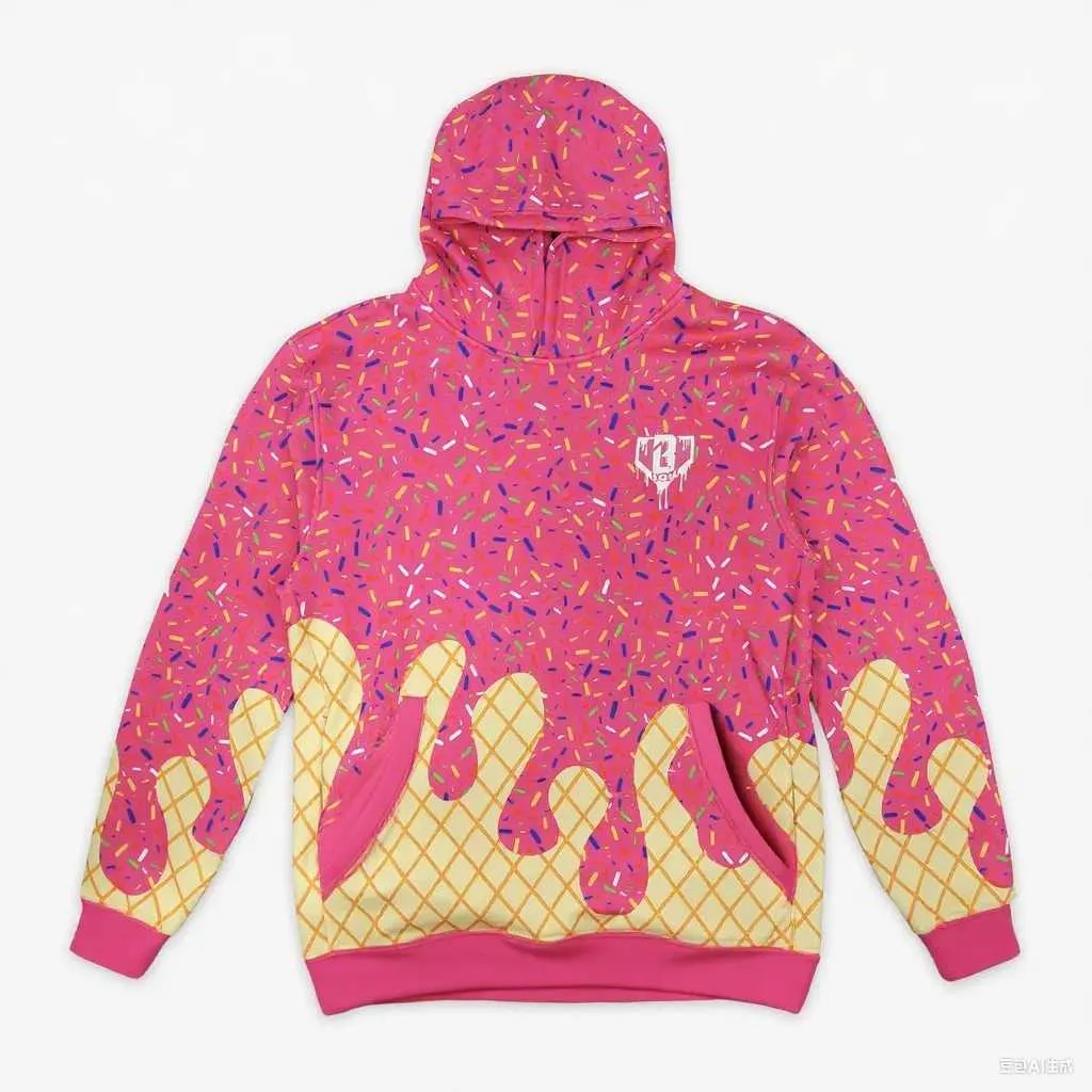 Felpe con cappuccio neutre da donna, comode e sportive all'aperto, con stampa 3D, stile di vita da baseball da uomo, autunno e inverno 2025, serie Ice 101_voghion.com