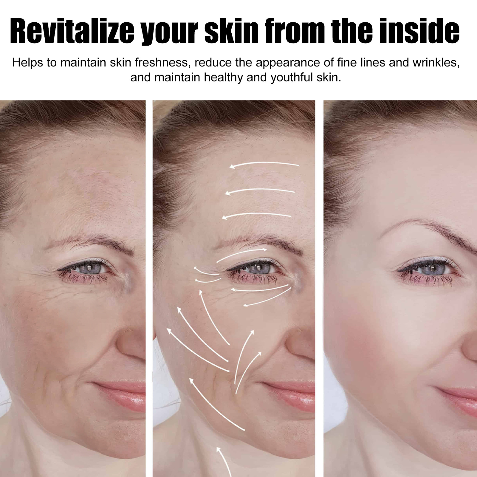 EELHOE Serie viso rassodante e lifting istantaneo Lifting e rassodante Emulsione crema viso antirughe e antietà_voghion.com