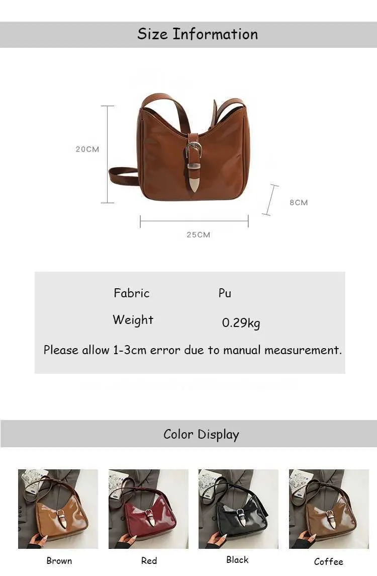 Elegante borsa da donna in PU, morbida pelle, casual, da viaggio, da donna, versatile, con tracolla, grande capacità_voghion.com