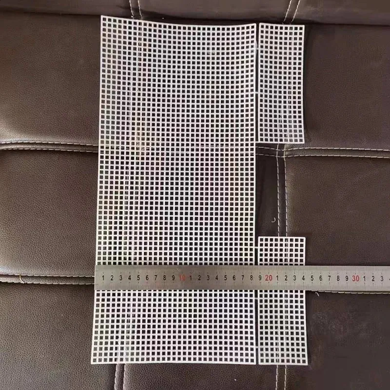 Stricken, Weben, Kunststoffnetz, DIY, Nähen, gewebt, Zubehör zum Herstellen von Geldbörsen, Häkelprojekte, Taschenzubehör 240725_voghion.com