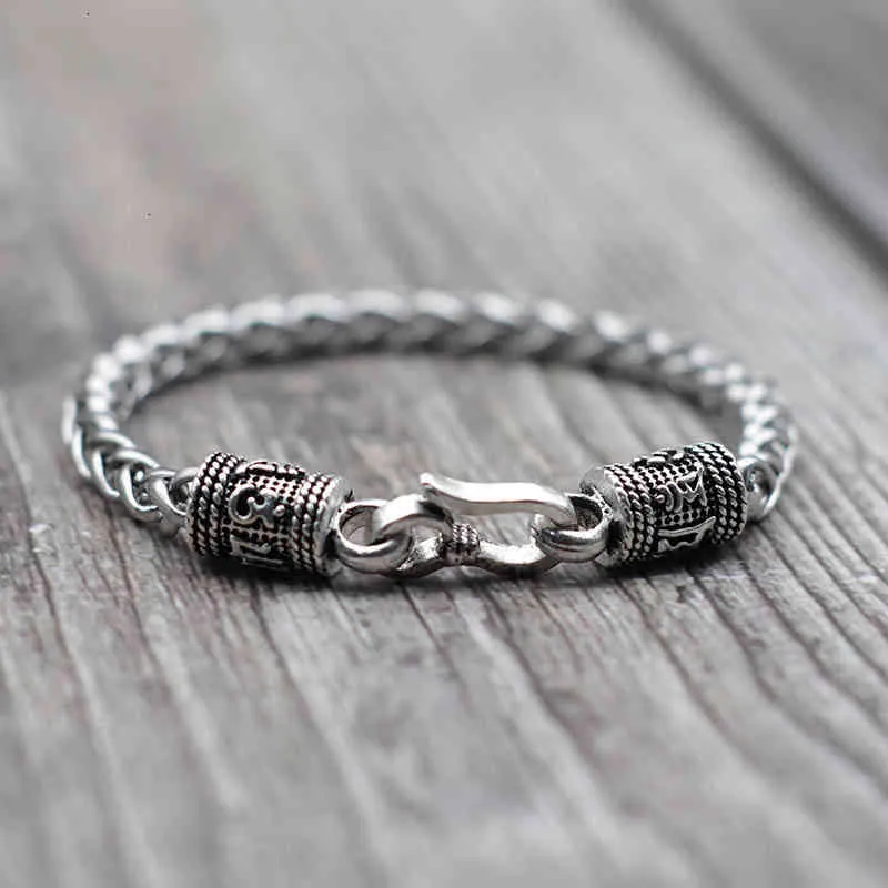 Dodaci Muškarci Keel narukvica Punk Easy Hook K Braclets Muška moda Zmaj Oblik Lotus Buddha Braslet Hip Hop lanac_voghion.com