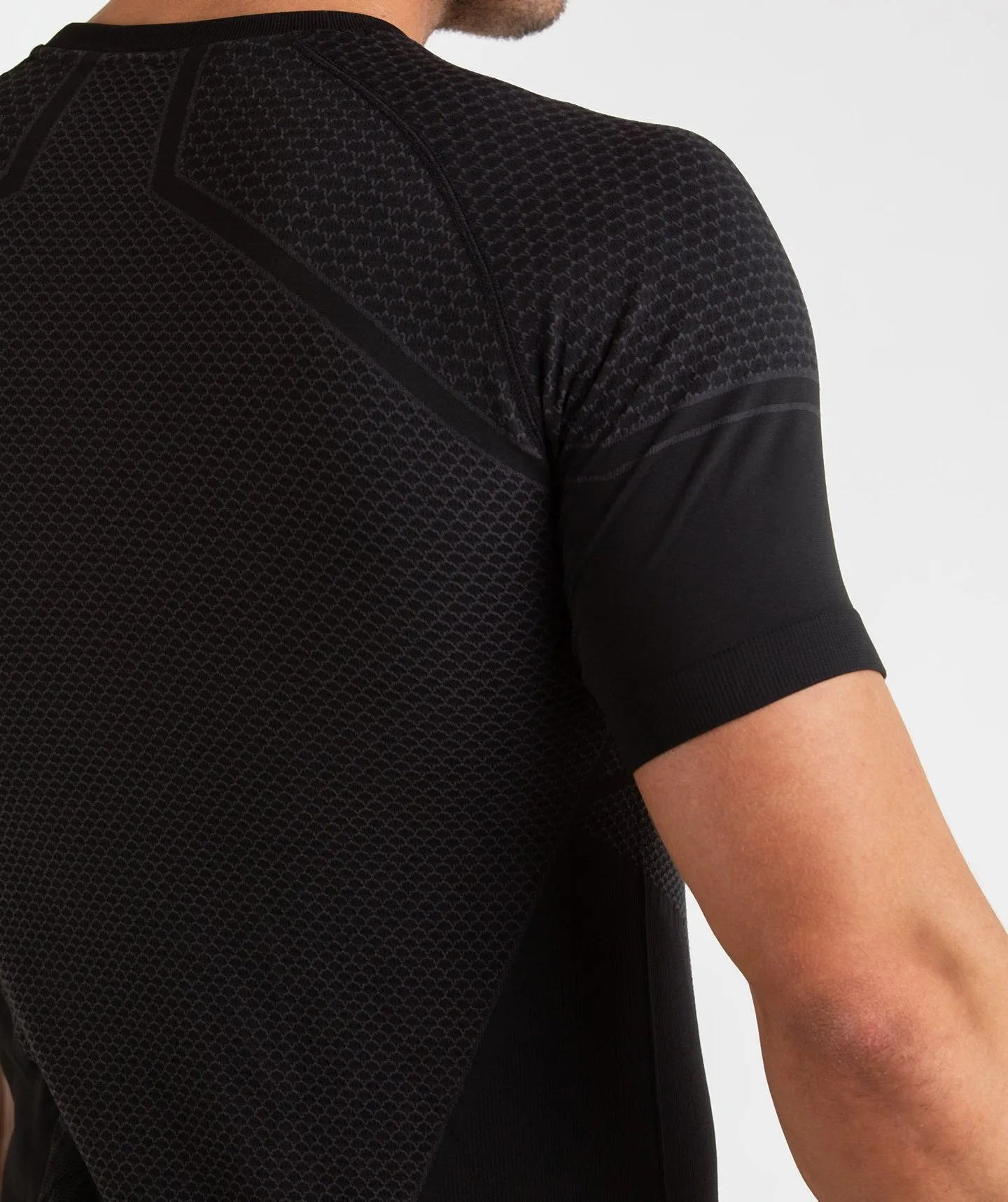 Tricou de vară pentru bărbați, sport, uscare rapidă, tricou de compresie, tricou skinny cu mânecă scurtă, topuri, sport, alergare, Fiess_voghion.com