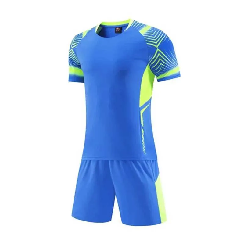 New Adult Kids Soccer Jersey Overwear Kit Men Children Football Training Uniforms Suits Boys Running TracksuitW241020_voghion.com