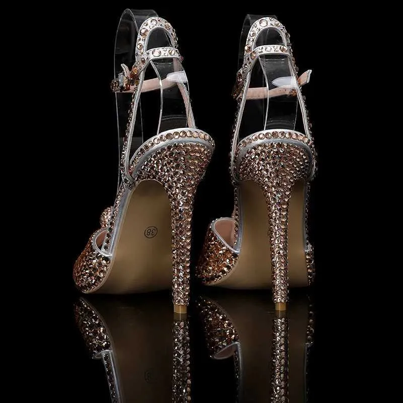Dress 2023 Sandals Fashion Quality Wedding Shoes Womens New Pearl Studs Open Toe High Heels H240621 16_voghion.com