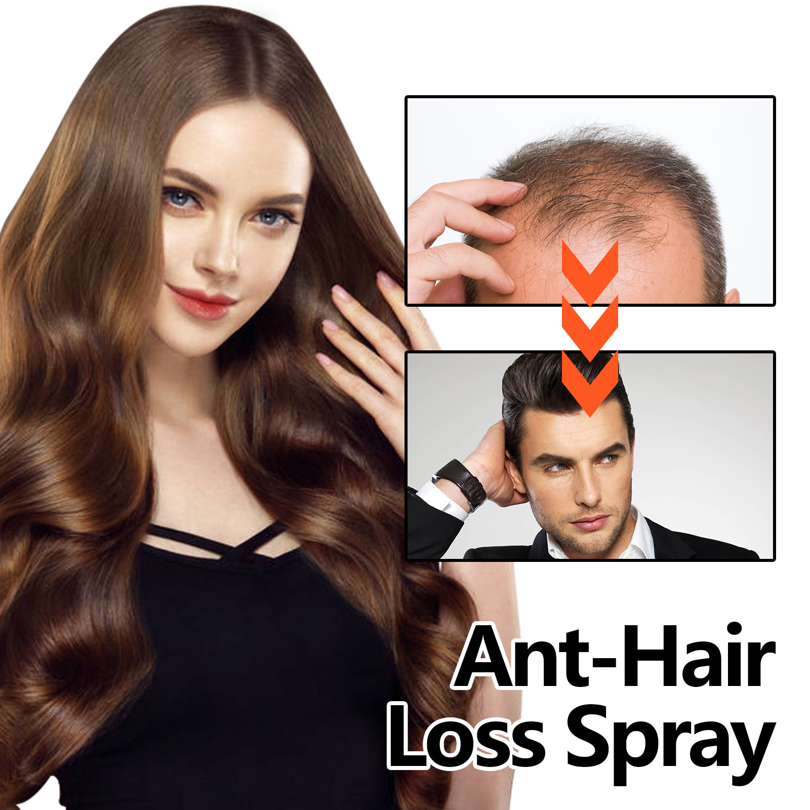 EELHOE Spray denso idrata e ripara i capelli secchi, forcuti, duri e sodi_voghion.com