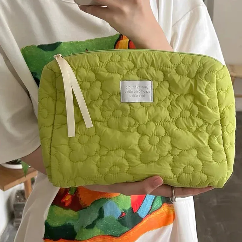Niedliche Wer Bags Damen Make-up-Tasche mit großem Fassungsvermögen, wasserdicht, Toilettenartikel, Kosmetik-Organizer, Reise-Make-up-Waschtasche 240729_voghion.com