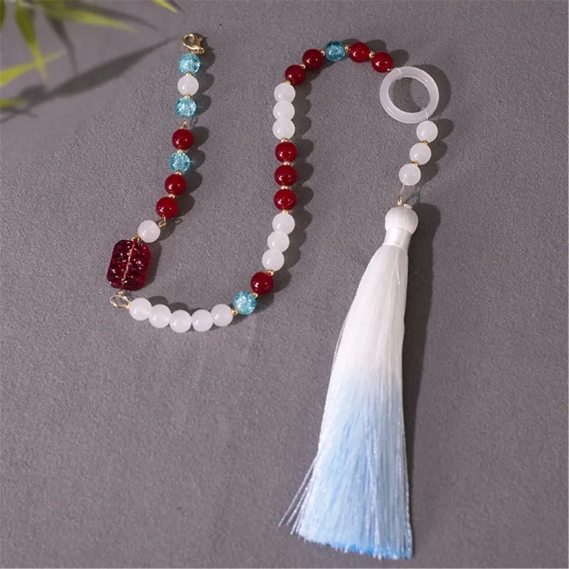 Ķēdes Eleganta ķīniešu svārku kaklarota tradicionālam apģērbam_voghion.com