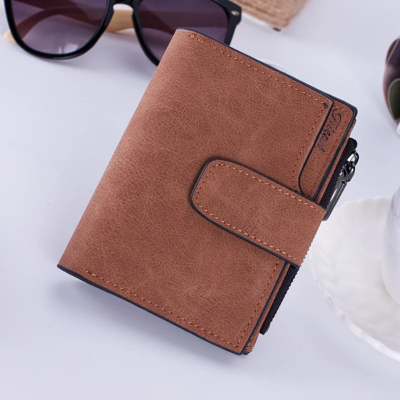 Borsa da donna semplice retrò in pelle PU porta carte di credito borsa da ragazza piccola borsa da donna Bolsa Feminina_voghion.com