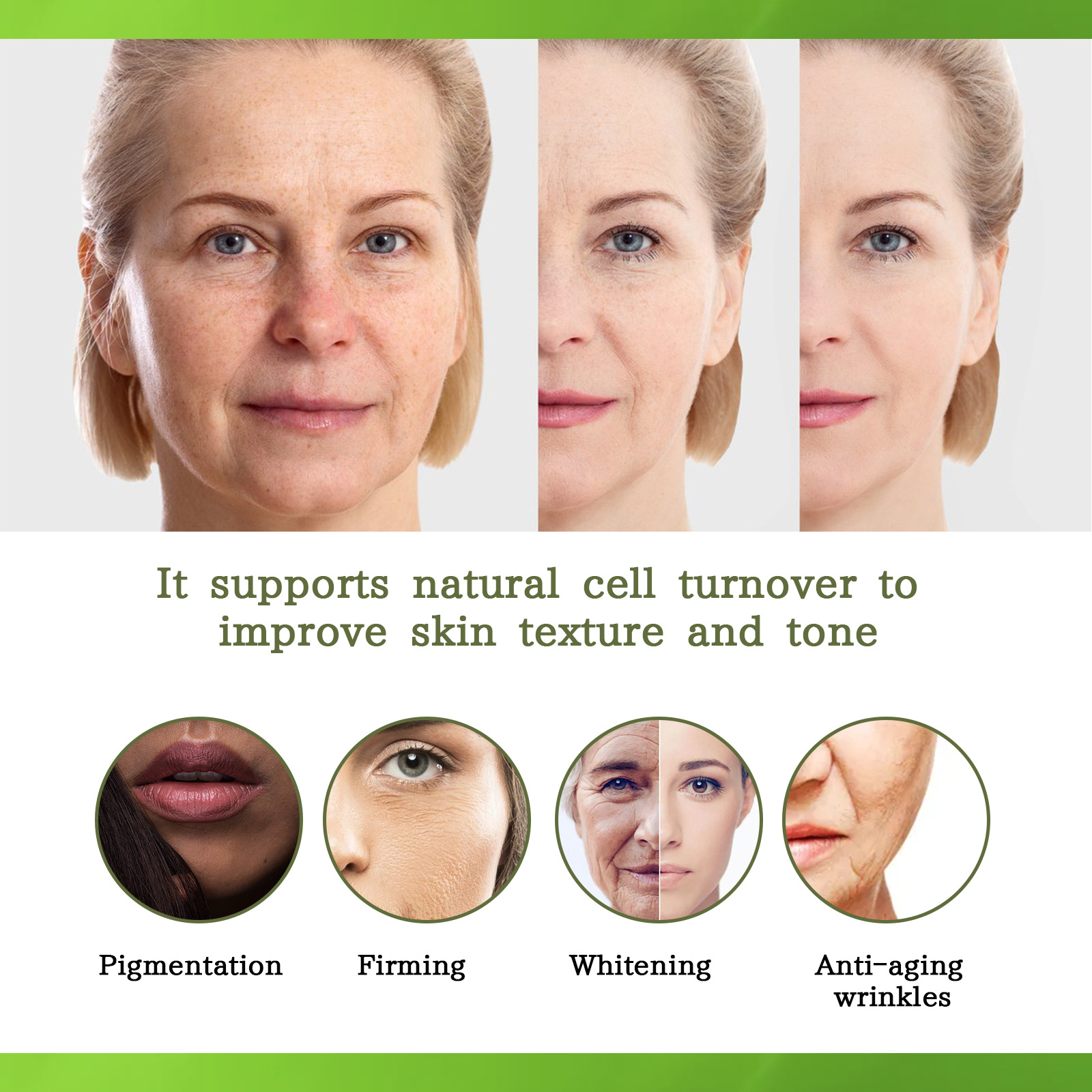 OUHOE Essenza di retinolo Antirughe, rassodante, illuminante e riparatrice delle linee sottili intorno agli occhi_voghion.com