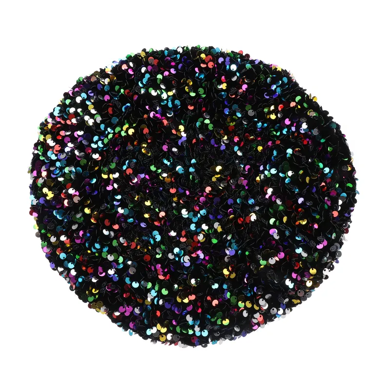 Berretti Cappelli per bambini Accessori da donna Berretto con paillettes brillanti Berretto Performance Dancing Party Fancy Dress Outfits Inverno_voghion.com
