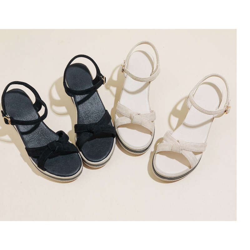 Sandali con zeppa da donna scarpe casual eleganti e comode_voghion.com